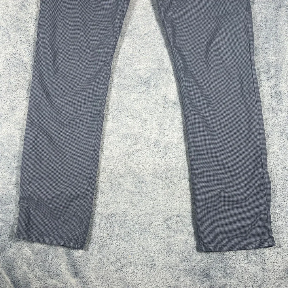 AG Adriano Goldschmied Everett‎ Slim Straight Italian Fabric Pants Grey 33x32